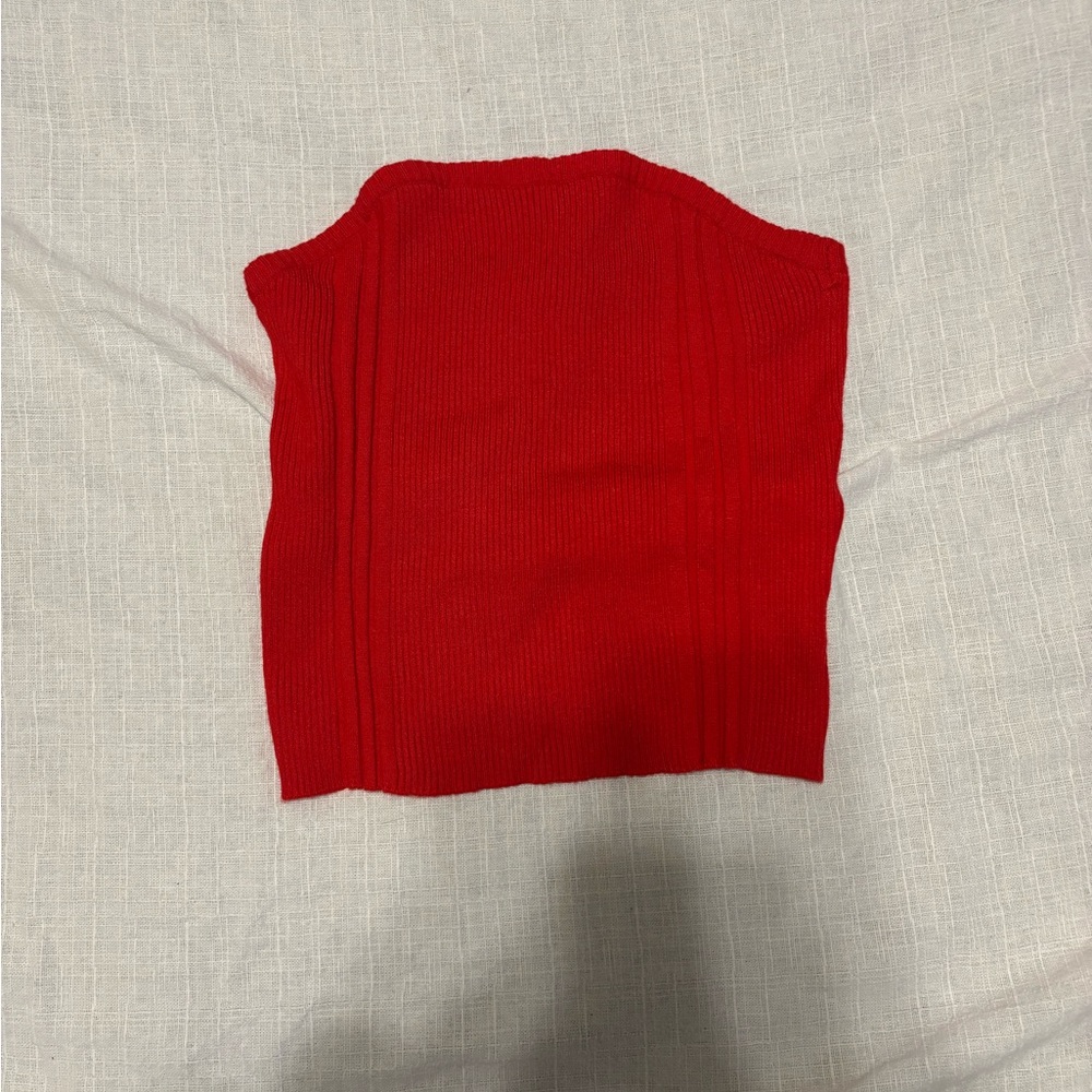 PacSun Vibrant Red Crop Top